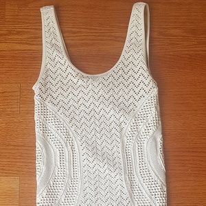 Arden B Boho Crochet Tank dress
